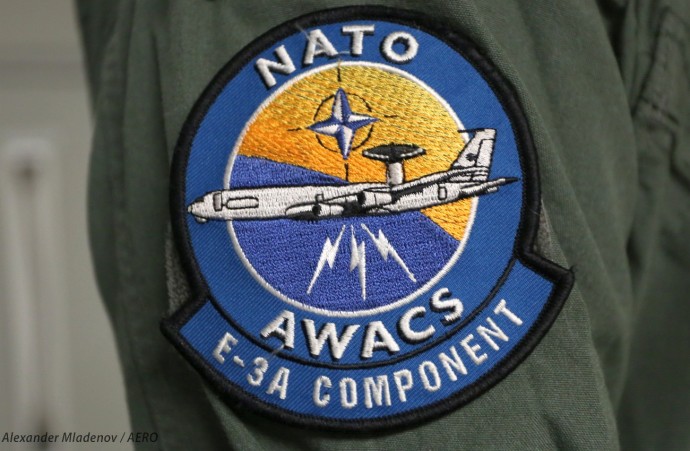 НАТО-вският E-3A AWACS достигна София