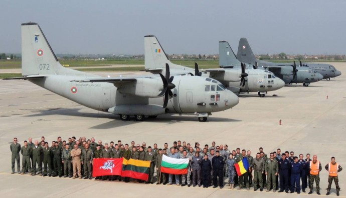 Стартира учението на военно-транспортната авиация ETAP-C 18-2