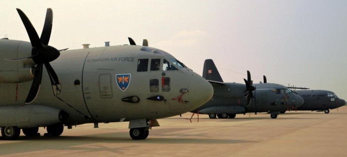 Стартира учението на военно-транспортната авиация ETAP-C 18-2