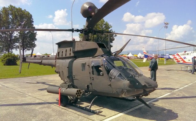 Катастрофа с хърватски OH-58D