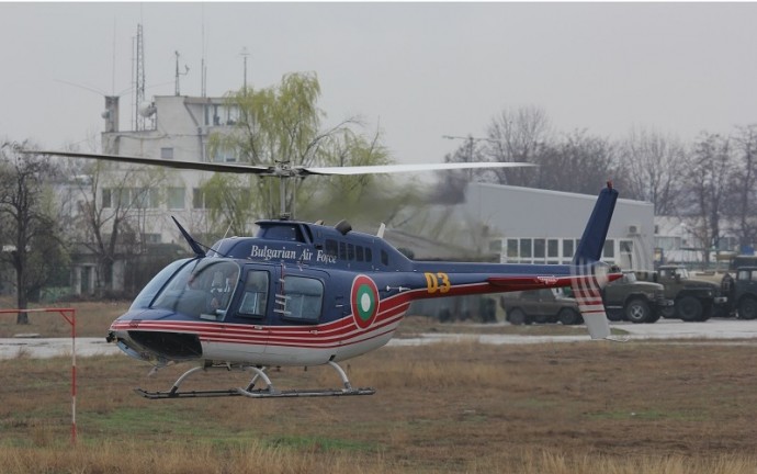 Пускат обществена поръчка за поддръжка на Bell 206