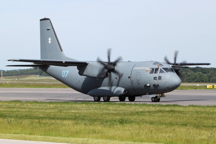 Приключи мисията на литовския C-27J в Африка
