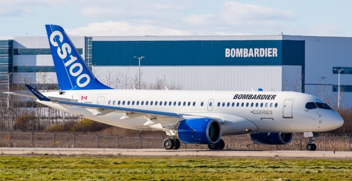 Airbus пое контрола над CSeries