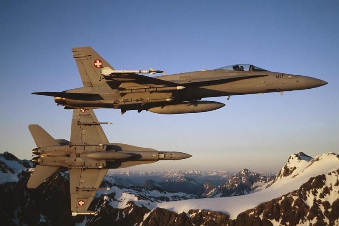Ако Швейцария не купи Gripen ще трябва да пенсионира F/A-18 по-рано