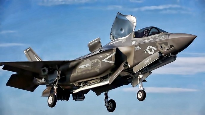 F-35B се разби при тренировъчен полет в САЩ
