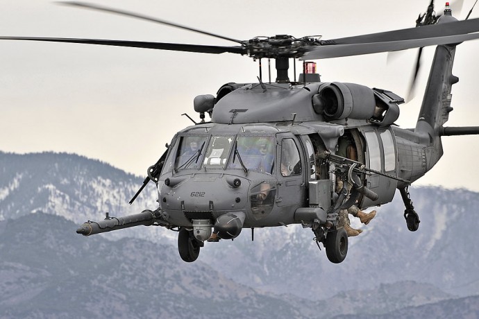 HH-60 катастрофира в Англия