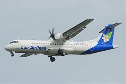 ATR 72 катастрофира в Лаос