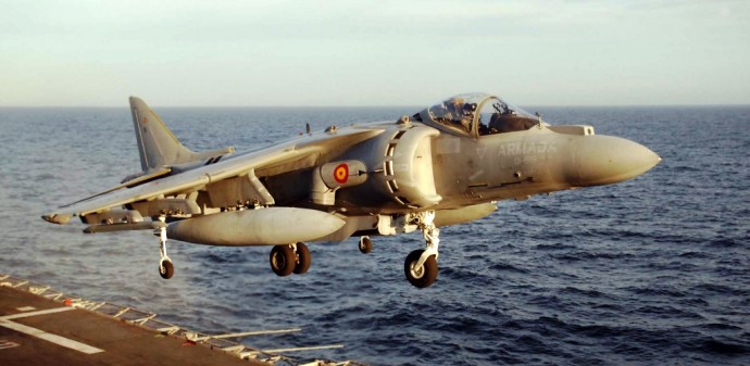 Испания удължава експлоатацията на Harrier до 2024 г.