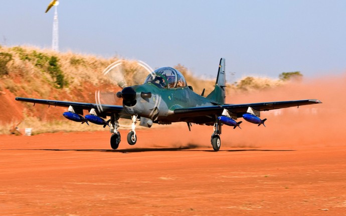 Нигерия получава 12 Super Tucano