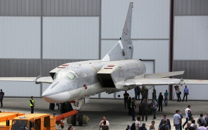 Показаха първия Ту-22М3М